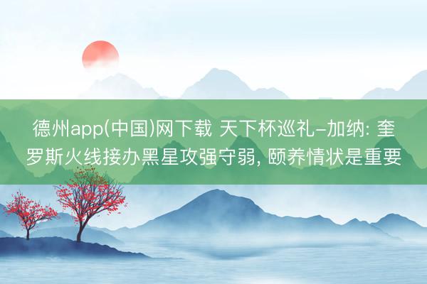 德州app(中国)网下载 天下杯巡礼-加纳: 奎罗斯火线接办黑星攻强守弱， 颐养情状是重要